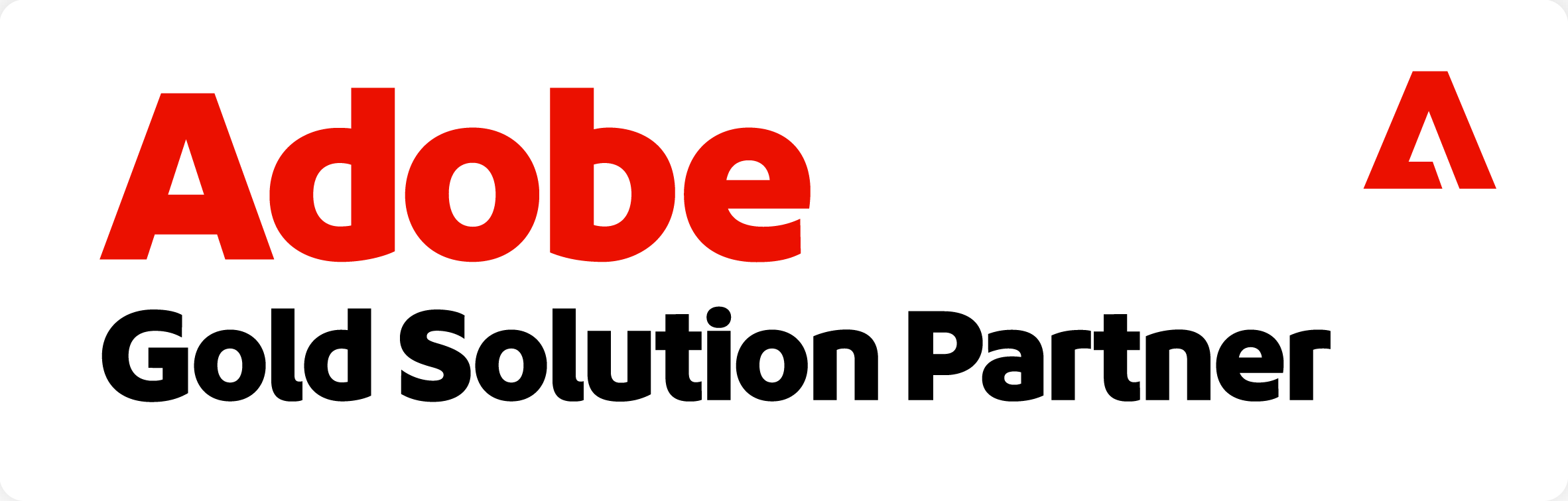Adobe Gold Solution Partner
