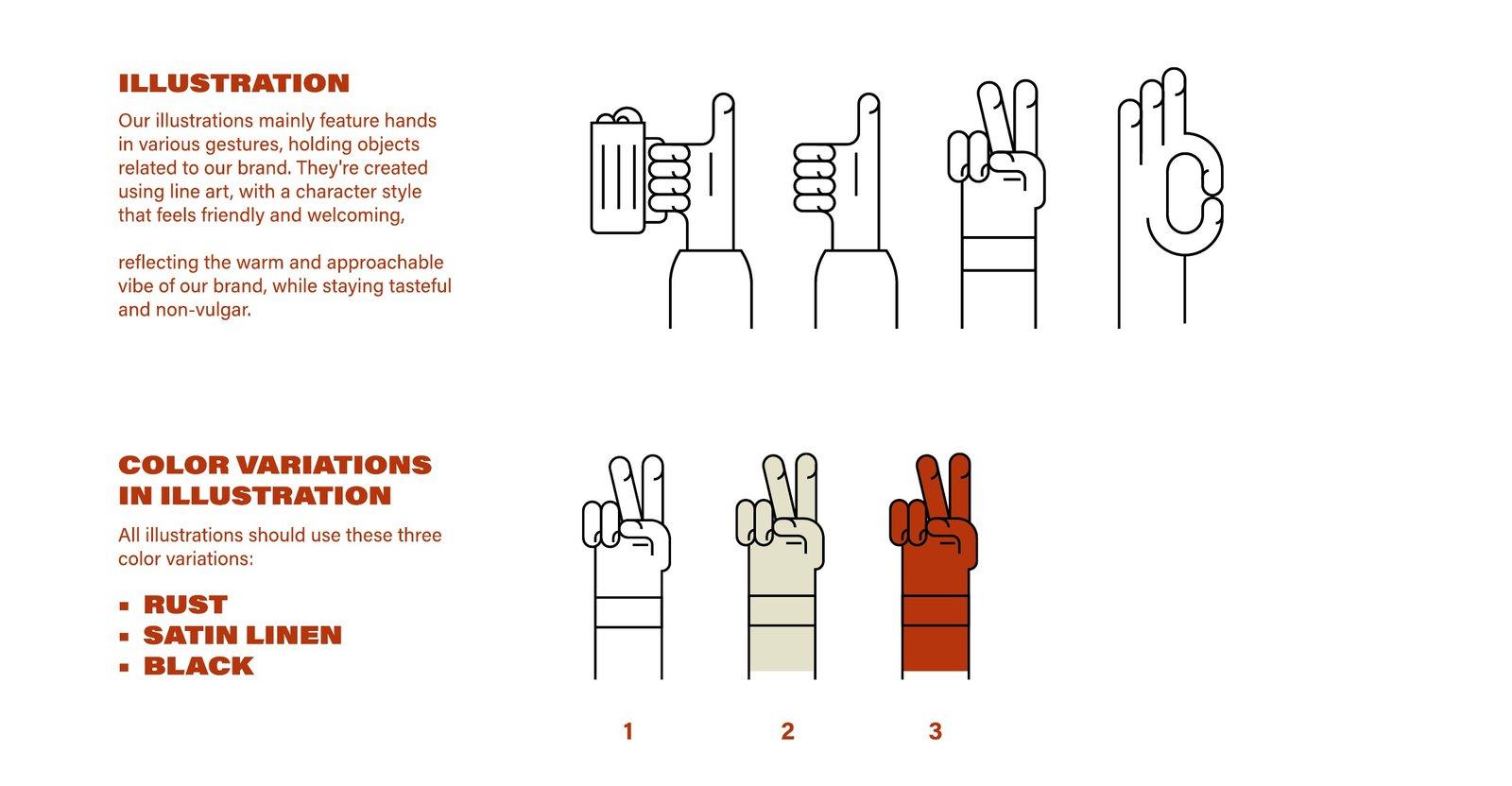 Be Friends: Palette and illustration system (2 of 2)