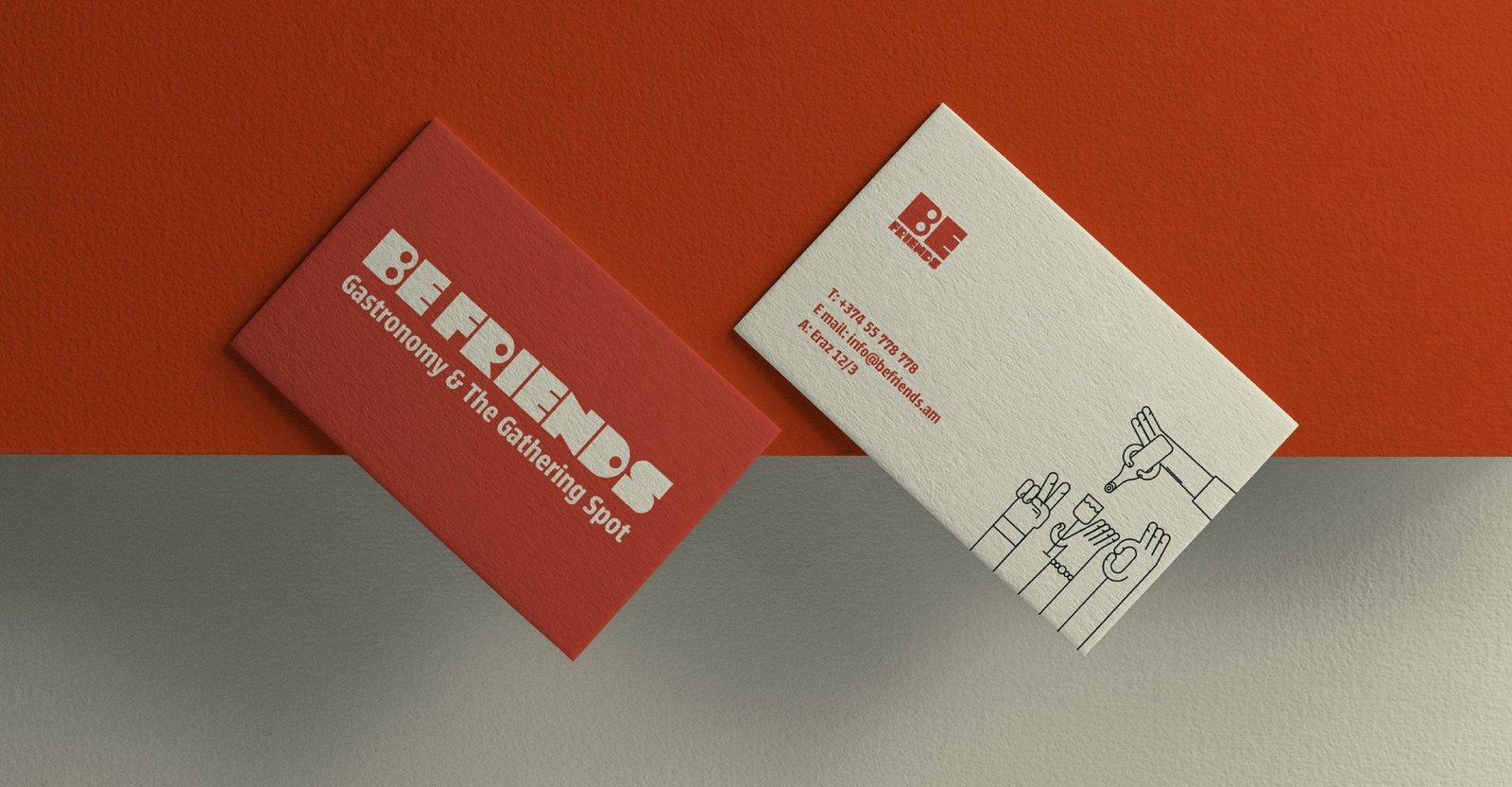 Be Friends: Characters and business cards (2 of 2)