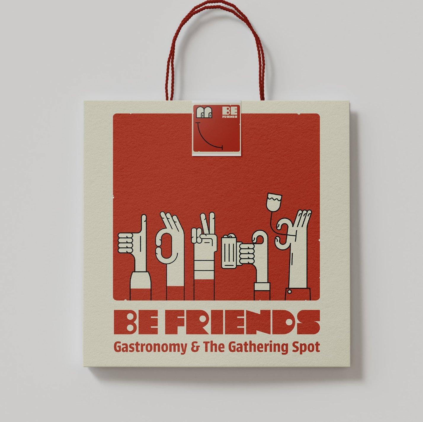 Be Friends brand work