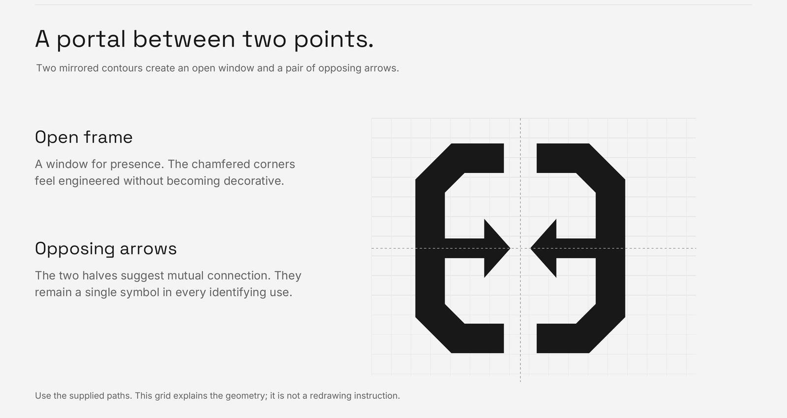 ORVYX: Construction and logo family (1 of 2)
